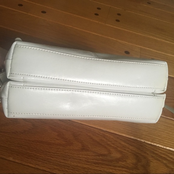 Coming Soon: NWOT White Leather Shoulder Bag - Picture 8 of 8